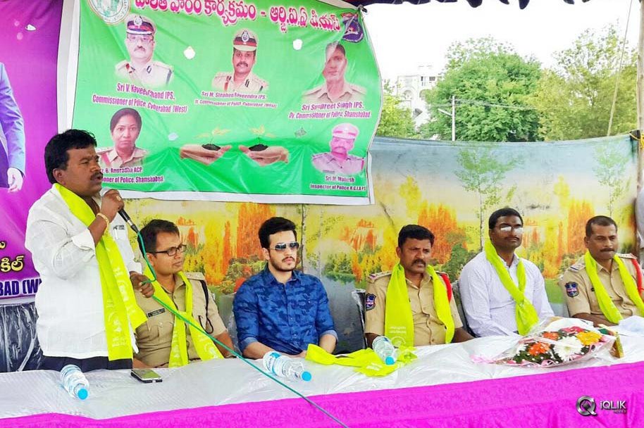 Akhil-Akkineni-At-Haritha-Haram-Event